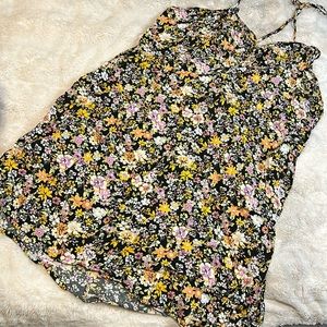 Black Floral Wild Fable Dress XXL